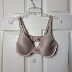 Ellen Tracy 36D Light Pink Underwire Bra Lightly Lined Everyday Support